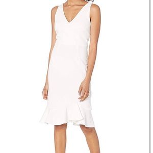 Betsey Johnson White Midi Dress